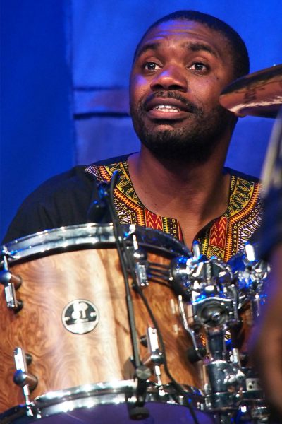 Debademba: Yves William Ombe Monkama . Rudolstadt-Festival 2018 (Foto: Andreas Kuhrt)