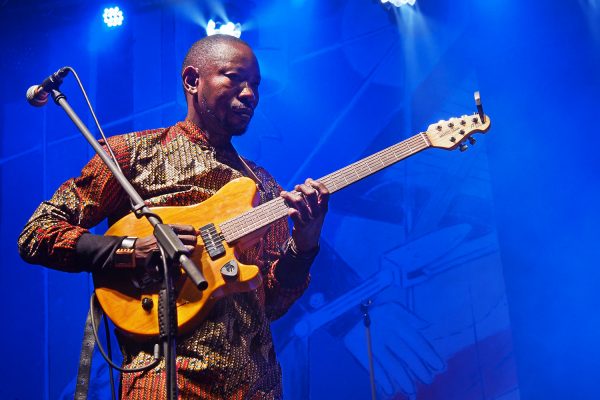 Debademba: Abdoulaye Traoré . Rudolstadt-Festival 2018 (Foto: Andreas Kuhrt)