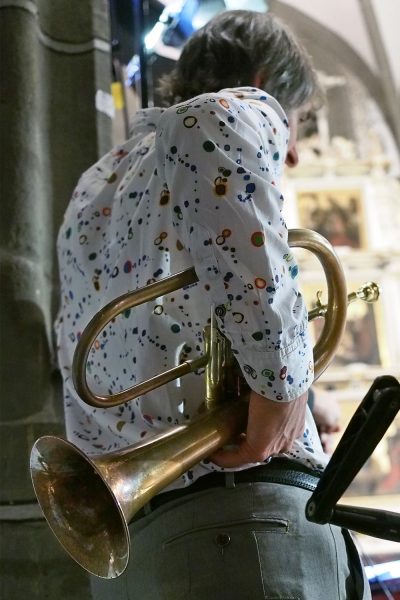 Eternal Voyage: Markus Stockhausen . Rudolstadt-Festival 2018 (Foto: Andreas Kuhrt)