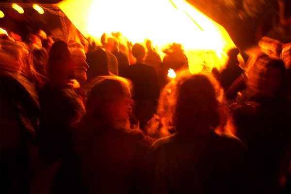 Heinepark: DJ andi (from the leipzig tribe of peace) . Rudolstadt-Festival 2018 (Foto: Andreas Kuhrt)