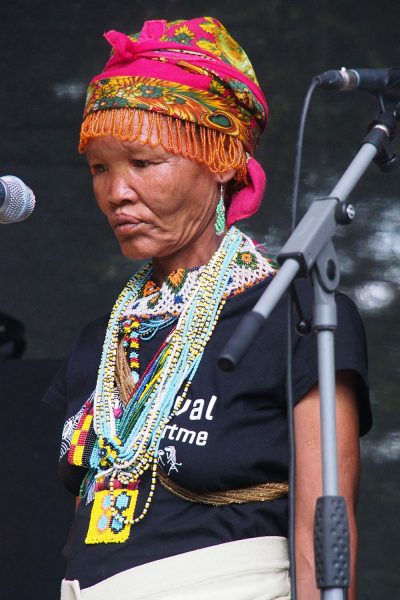 Namibian Tales: //Ao N!ani . Rudolstadt-Festival 2018 (Foto: Andreas Kuhrt)