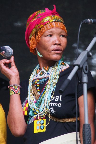 Namibian Tales: //Ao N!ani . Rudolstadt-Festival 2018 (Foto: Andreas Kuhrt)