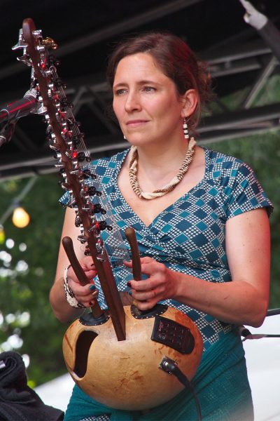 Namibian Tales: Debby Korfmacher . Rudolstadt-Festival 2018 (Foto: Andreas Kuhrt)