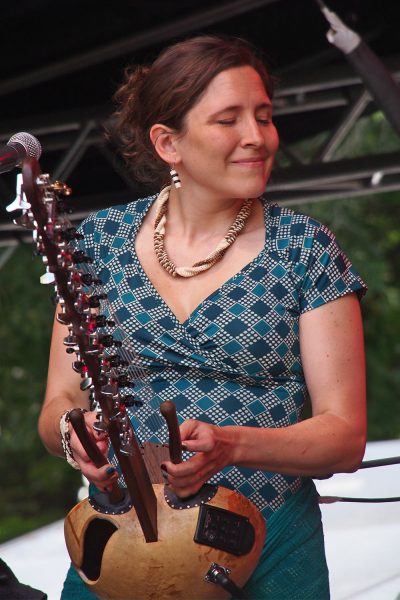 Namibian Tales: Debby Korfmacher . Rudolstadt-Festival 2018 (Foto: Andreas Kuhrt)