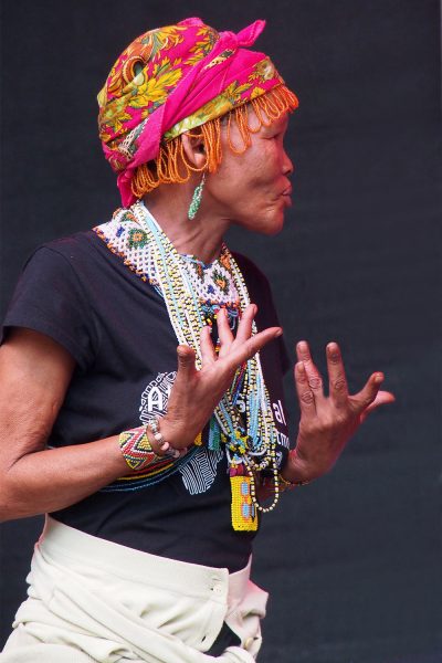 Namibian Tales: //Ao N!ani . Rudolstadt-Festival 2018 (Foto: Andreas Kuhrt)