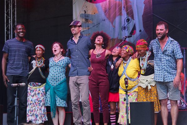 Shishani & Namibian Tales . Rudolstadt-Festival 2018 (Foto: Andreas Kuhrt)