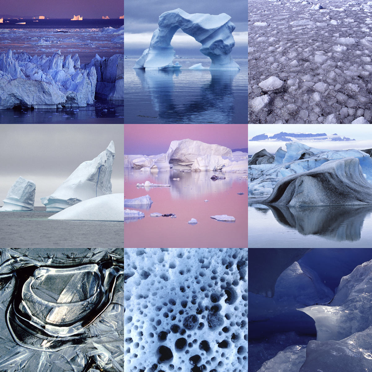 Fotosynthese: Eis (Fotos & Gestaltung: Andreas Kuhrt)