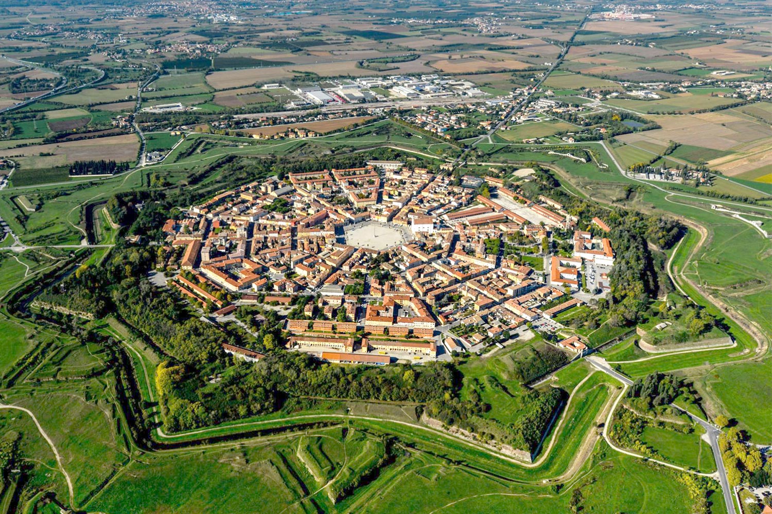 Palmanova-Luftbild (Quelle: visitworldheritage.com)